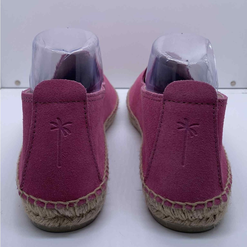 MANEBI Hamptons Suede Espadrilles Pink Jute Sole Women’s Shoes Size 42 (US 12) - Picture 6 of 9